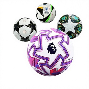 Ballon de football taille 5 pour adulte, en cuir PU durable, résistant aux chocs et à l'usure, pour les matchs - Product Image 1