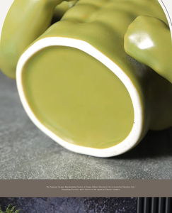 Taza de Cerámica Personalizada con Diseño 3D de Músculos Abdominales, Estilo Clásico, para Café, con Pequeña Maceta de Porcelana, Ideal para Fiestas y Jardinería - Product Image 6