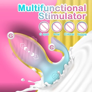 Nouveau masseur prostatique à télécommande, stimulation par électrochocs, plug anal vibrant en silicone, jouet sexuel pour hommes et femmes - Product Image 4