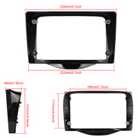 Radio Mobil Android Podofo 2 Din 9'' Carplay Android Auto untuk Toyota Aygo 2015 Citroen C1 2020 Peugeot 108 RDS HIFI di EU/US/RU