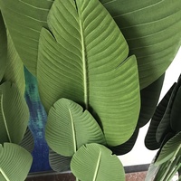 Arbre bananier artificiel de 63 pouces en plastique, 160 cm, bonsaï, plantes bananiers artificielles pour la décoration de la maison et des restaurants