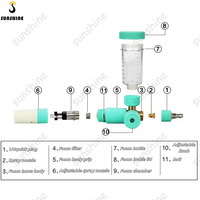 SS 2025 nouveau Design neige mousse Lance haute pression canon à mousse avec 1/4 "prise rapide grande bouche clairement bouteille pour lavage de voiture