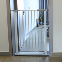 Vente d'usine : Barrière de sécurité en acier pour escaliers, pour animaux domestiques et enfants, 75*151CM, toutes saisons