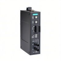 Convertisseur de média fibre optique Moxa ICF-1150I-S-SC, connecteur SC, Ethernet industriel, DC 5V