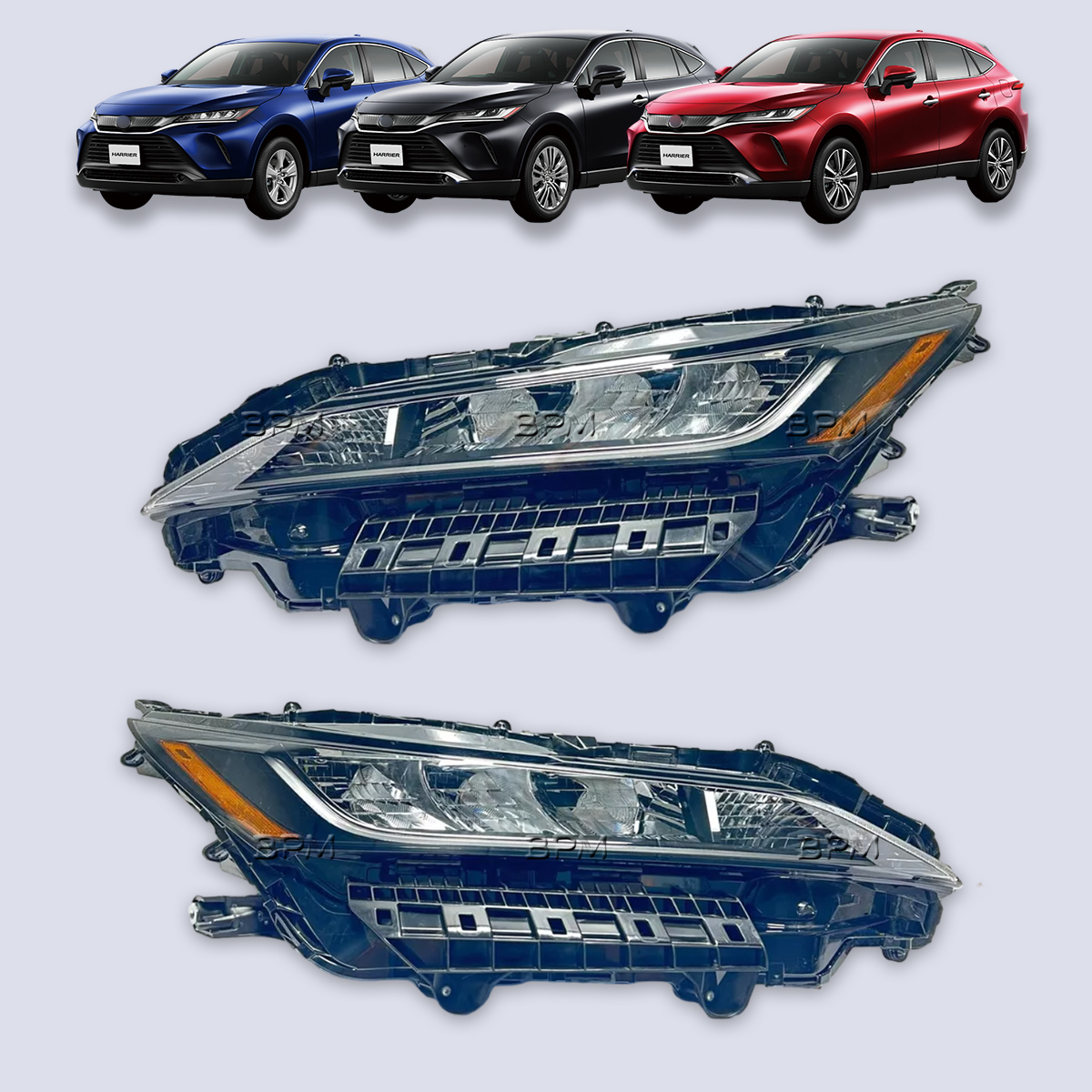 トヨタ ハリアー 2020 2021 2022 2024年式 フロントヘッドランプ