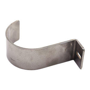 Servicio de fabricación de chapa metálica personalizada Abrazadera de pared de suspensión de abrazadera de correa de tubo rígido de acero inoxidable - Product Image 4