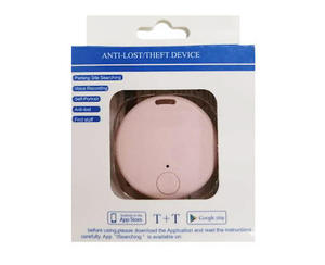 Round Bluetooth Anti Lost <b>Tracker</b> 5.2 Smart GPS Locator Key Finder For Keys Bags Pets Wholesale - Product Image 5