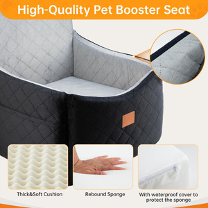 Usine Été Cool Feeling Anti-dérapant Voiture Pet Bed Chien Voiture Rehausseur Siège pour Petits/Moyens Chiens Moins de 25lbs - Product Image 6