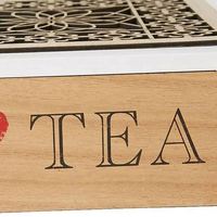 KSA Jeddah Season : Boîte à thé en bois Mlesna, boîte à recettes en bois, boîte à thé en bois en vrac