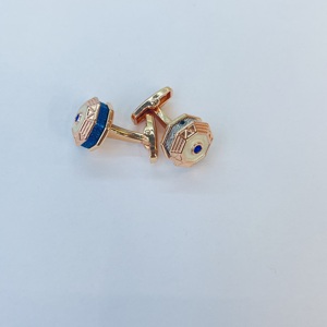 Suministro directo de fábrica, <span class=keywords><strong>gemelos</strong></span> de uñas de manga clásica hechos a mano con hebillas de cuello pequeño, colección de botones lavables Premium - Product Image 2