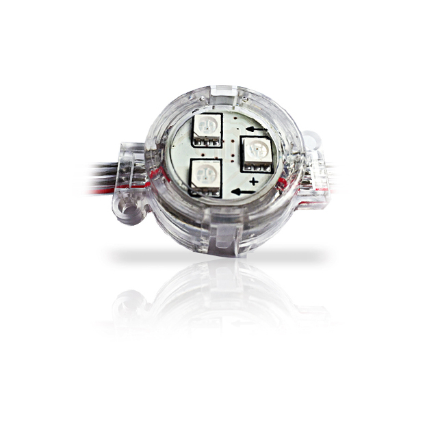IP67 1.5W 30mm 40mm 50mm Programmable Smd 5050 Rgb Waterproof DC 12v 24V Pixel Led Point Light