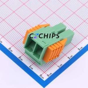 1778065 Plug-in Terminal Block P=7.62mm Connector ( Pitch: 7.62mm )( Color: Green )( Total PIN Count: 2P )( Number of Rows: 1 ) - Product Image 2