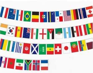 Banderas Nacionales Promocionales Más Vendidas con Impresión Personalizada al por Mayor de Fábrica, Rojo, Blanco y Azul - Product Image 5