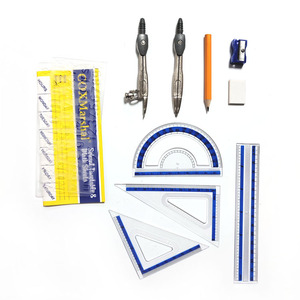 Juego de Geometría Matemática Profesional de Alta Calidad en Caja Metálica - Product Image 4