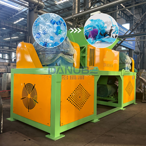 Double Shaft Waste <b>Tire</b> Metal Scrap Drums Pipe and Plastic Shredder for Recycling <b>Machine</b> - Product Image 1