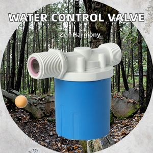 Vente Flash : Vanne de régulation de niveau d'eau horizontale/verticale en plastique 1/2'', 3/4'', 1'' pour réservoirs d'eau, aquariums, applications hydrauliques (OEM) - Product Image 2