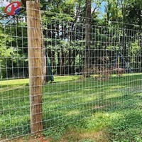 Panneaux de clôture en treillis métallique galvanisé de haute qualité pour l'élevage de bétail, filet de clôture pour bovins, chèvres, moutons, cerfs, chevaux, utilisation en ferme