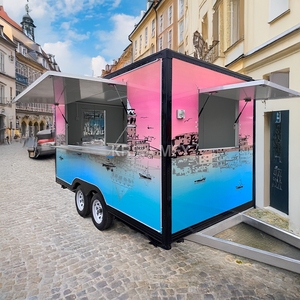 2025 Camper Toldo Bar Hotel Remolque de acero inoxidable Crepe Cupcake Productos de algodón Turquía Coche - Product Image 2