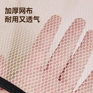 Wall-Mounted Breathable Mesh Storage <b>Bag</b> Sundries Organizer Sock Storage Underwear Organizer Space-Saving Wall Mounted <b>Net</b> <b>Bag</b> - Product Image 6