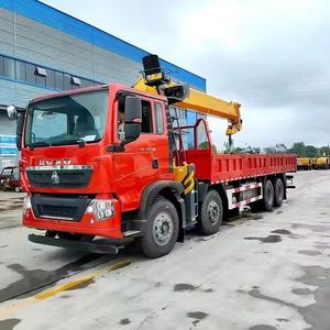 Grúa de Camión Sinotruck HOWO de <span class=keywords><strong>Segunda</strong></span> <span class=keywords><strong>Mano</strong></span> de Alta Calidad y Bajo Precio con Pluma Recta o Pluma Plegable - Product Image 6