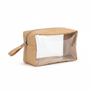 Custom Tyvek TPU Clear Window Toiletry <b>Bag</b> <b>Small</b> Medium Large Custom Logo Color Printing OEM Wholesale <b>Travel</b> Gift - Product Image 3