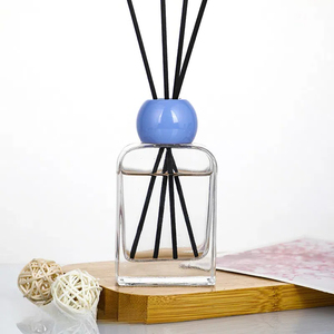 Nhà Máy Pricetransparent Hương Khuếch Tán Chai 100Ml 120Ml 180Ml <span class=keywords><strong>200Ml</strong></span> Glass <span class=keywords><strong>Reed</strong></span> Khuếch Tán Chai Với Bóng Mũ - Product Image 3