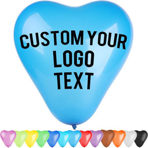 Personalizzato 10/12/18 pollici palloncini in lattice stampa Logo personalizzato per festa di compleanno Advertising Custom forniture per feste decorazioni - Product Image 4