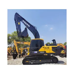 حفار متوسط جديد تقريبا مستعمل Volvo EC210 21 طن مستعمل volvo ec210d ec210blc ec220 متوفر