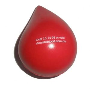 Jouets promotionnels en forme de goutte d'eau en mousse PU avec logo personnalisé - Product Image 4