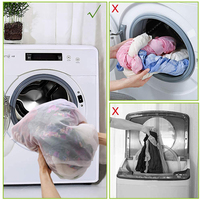 Filet de Protection réutilisable, accessoire de lavage, Logo personnalisé, maille, pour le linge
