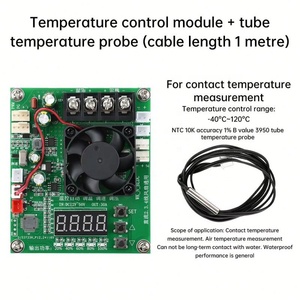 DC12-50V 30A PWM Temperature <b>Control</b> Speed Regulator Universal 2/3/4 Wire Fan <b>Thermostat</b> Module with RPM Display Safety Relays - Product Image 5