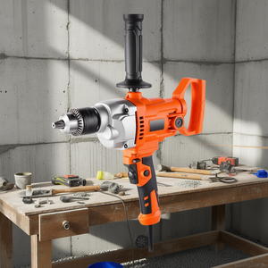 Taladro eléctrico con cable de 1/2 pulgada, 0-850 RPM, velocidad variable, portabrocas sin llave para mezclar forraje y taladrar - Product Image 2