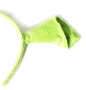 Bandeau déguisement pour enfants, accessoire de mode, oreilles d'hologramme, vert - Product Image 6