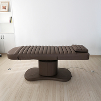 Table de massage électrique moderne à 3 moteurs, réglable, pour salon de beauté et thérapie