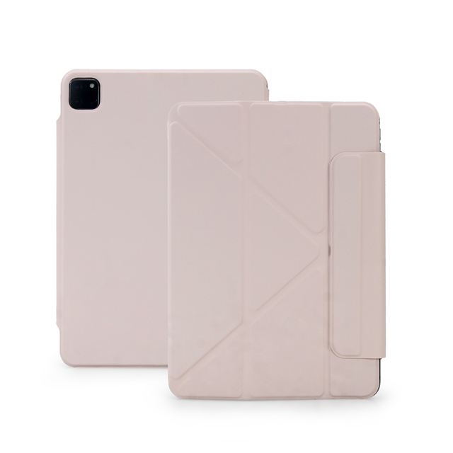 Custom ODM Matte Magnetic Double Clip iPad Case for 11 Inch iPad Air Pro Multi View Stand Lightweight Anti Drop Cover