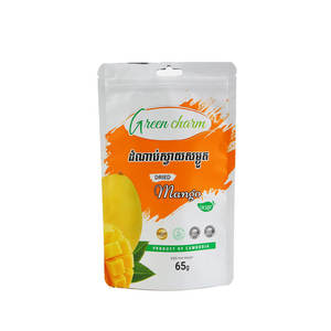 생분해 성 식품 학년 서 망고 파인애플 바나나 말린 과일 칩 알루미늄 호일 스낵 식품 가방 - Product Image 3