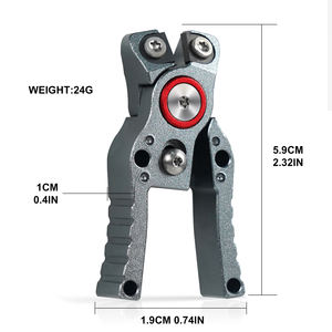 กรรไกรตัดเหล็กทังสเตนขนาดเล็กกันสนิมสำหรับการตกปลาและปลาเทราท์ - Product Image 5