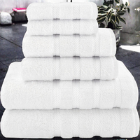 3pcs Home Adult Solid Color Ultra Soft Cotton Bath Towel Set Quick-Dry Woven Plush Linens Highly Absorbent Hand Towels Compact