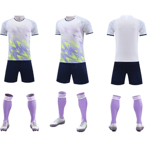 Jersey sepakbola YAMA pria seragam sepak bola Mbappe kustom murah Jersey chelonaes kit pakaian sepak bola - Product Image 4