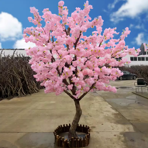 L'Ultimo <span class=keywords><strong>Grande</strong></span> <span class=keywords><strong>Albero</strong></span> di Ciliegio Giapponese Sakura per Matrimoni, Bellissimo <span class=keywords><strong>Albero</strong></span> Artificiale di Fiori di Ciliegio Rosa per Eventi e Decorazioni di Negozi - Product Image 5