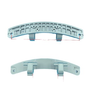 Charnière de porte de machine à laver DC61-03972A, pièce de rechange en plastique durable pour les modèles à chargement frontal Samsung - Product Image 1