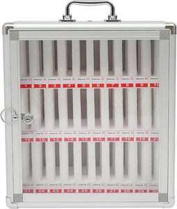 Caja de Almacenamiento <span class=keywords><strong>para</strong></span> 30 Teléfonos <span class=keywords><strong>Celulares</strong></span>, de Aleación de Aluminio, con Cerradura, Gabinete de Almacenamiento <span class=keywords><strong>para</strong></span> <span class=keywords><strong>Celulares</strong></span>, Caja de Seguridad <span class=keywords><strong>para</strong></span> <span class=keywords><strong>Celulares</strong></span> - Product Image 3