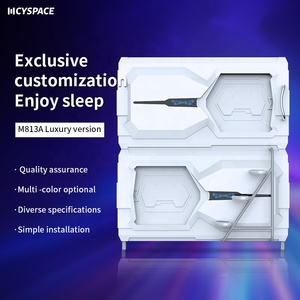Bon prix du fabricant-Cosse de sommeil pour aéroport, 1-2 personnes, capsule métallique moderne, chambre à coucher, intimité publique, sieste, dosette de couchage pour hôtels - Product Image 6