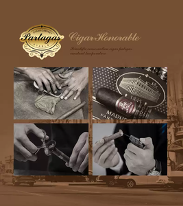 Cave à cigares à vin à deux portes en verre en bois de cèdre espagnol de couleur de grain brun - Product Image 5