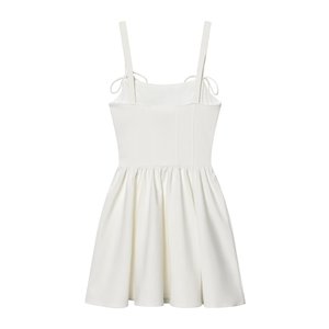 SHENZHU <span class=keywords><strong>Robe</strong></span> Courte Chic et Tendance pour Femme, Style <span class=keywords><strong>Corset</strong></span>, Effet Moelleux, Dos Nu, Collection Printemps 2026, Vintage, Vestidos <span class=keywords><strong>Robe</strong></span> Mujer - Product Image 2