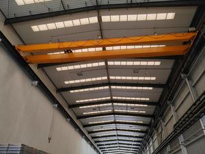 Pont roulant à double poutre <span class=keywords><strong>de</strong></span> type LH <span class=keywords><strong>de</strong></span> 16 tonnes, pont roulant à câble électrique pour levage léger en atelier - Product Image 4