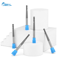 BFL CNC Endmill Tool Carburo de tungsteno 4 flautas Rough Endmill Taper Neck