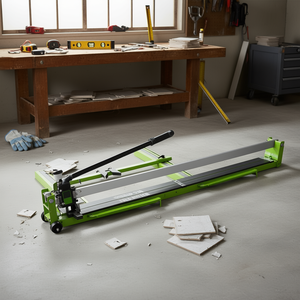 Cortadora Manual de Precisión para Azulejos de 1200 mm, Máquina de Corte de Azulejos de Porcelana y Cerámica con Estructura de Acero y Guía Láser - Product Image 2