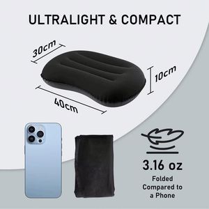 Almohada Inflable de Viaje, Portátil, para Camping, con Logotipo Personalizado, en Oferta - Product Image 3