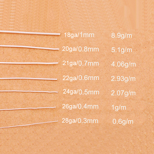 Perles rondes en feuille d'aluminium Sterling 925, accessoires <span class=keywords><strong>pour</strong></span> la fabrication <span class=keywords><strong>de</strong></span> <span class=keywords><strong>bijoux</strong></span>, <span class=keywords><strong>fil</strong></span> semi-doux, vente en gros - Product Image 6